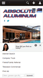 Mobile Screenshot of absolutealuminum.com
